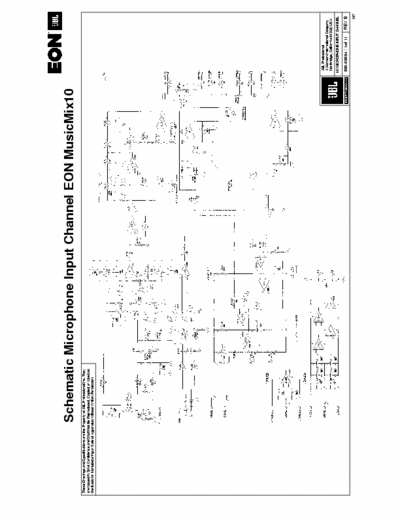 JBL EonMix10 mixer