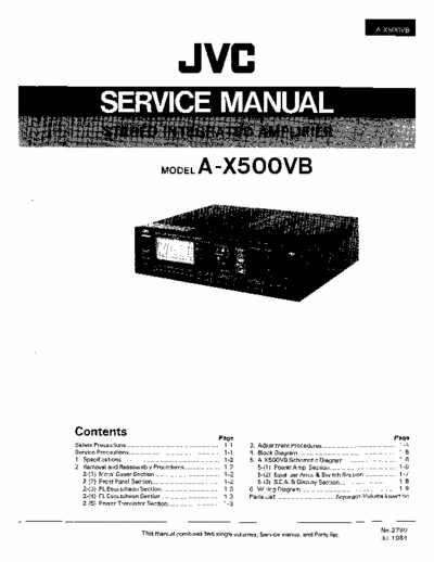 JVC AX500VB integrated amplifier