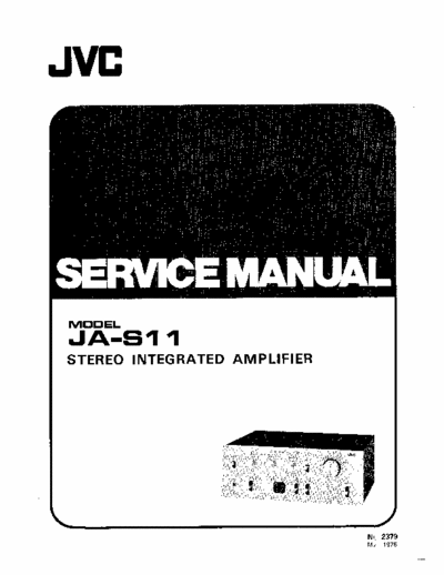 JVC JAS11 integrated amplifier