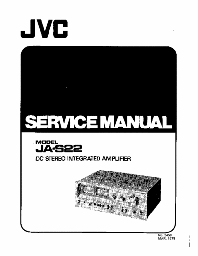 JVC JAS22 integrated amplifier