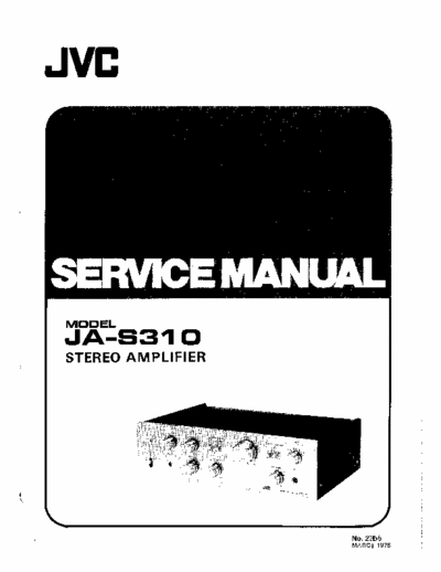 JVC JAS310 integrated amplifier