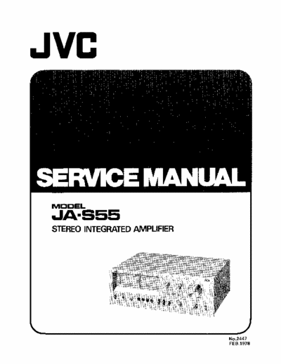 JVC JAS55 integrated amplifier