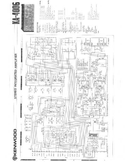 Kenwood KA-4006 Integrated amplifier