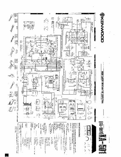 Kenwood KA-501 Schematic for the Kenwood KA-501 KA501 Amplifier