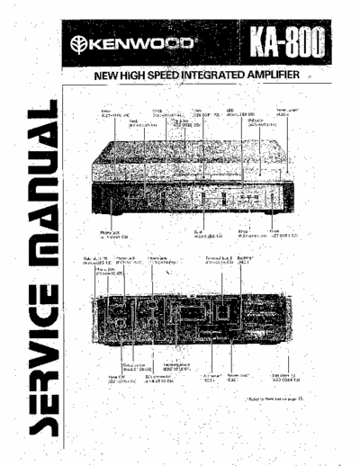 KENWOOD KA-800 S.M.