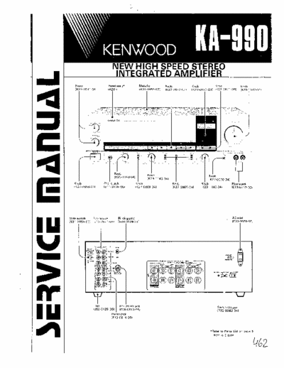 KENWOOD KA-990 S.M.