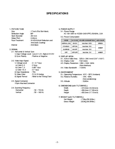 LG Flatron i hear a white noise with the sound , usualy the noise is stopped after a time, 

could someone send me the schematics diagram?