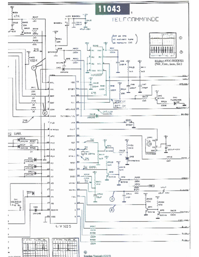 Kaisui Sagem Kaisui Sagem schematic diagram:
CTV522S V1.0 / TDA8380 /TDA8362A / TDA9830 / TDA3654 / TDA2616Q / TEA5101A