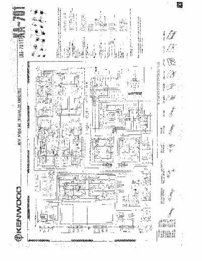 Kenwood KA701 integrated amplifier