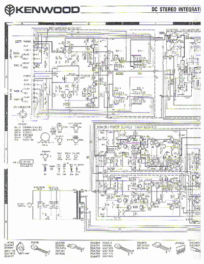 Kenwood KA7100 & KA7150 integrated amplifier