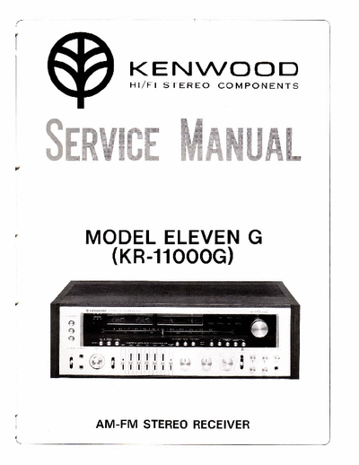 Kenwood KR11000G receiver