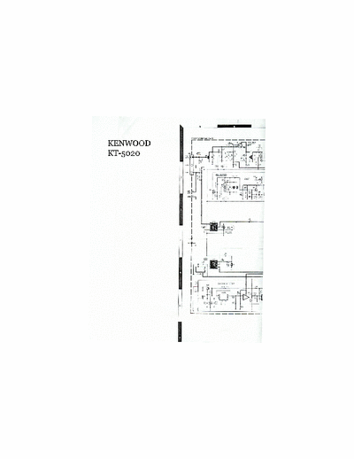 Kenwood KT5020 tuner