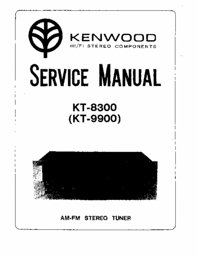 Kenwood KT8300 tuner