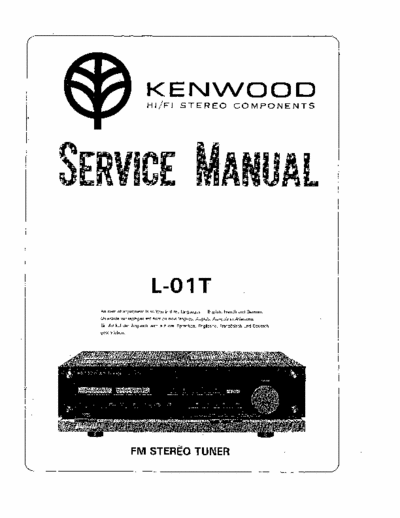Kenwood L01T tuner