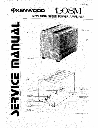 Kenwood L08M power amplifier