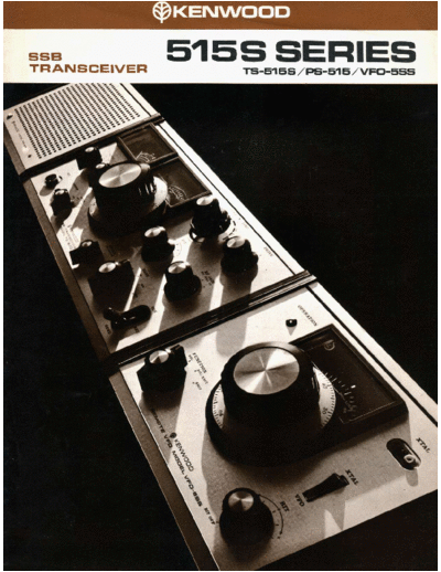 Kenwood TS-515S Kenwood TS-515S HF transceiver Brochure.