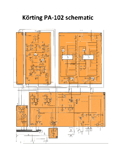Korting PA-102 This is the Krting PA-102 schematic diagram.