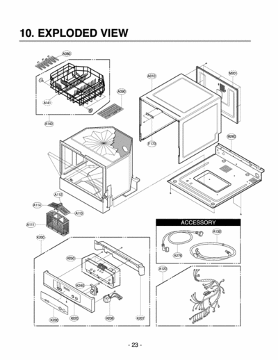 LG LD-05AW2 LG LD-05AW2 Exploded View