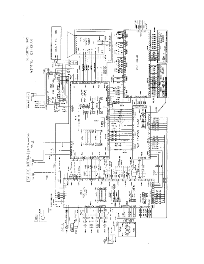 Goldstar LG OS 3020 Goldstar OS 3020 Digital Oscilloscope schematics Part 1