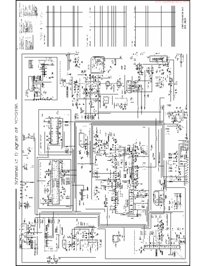 LG CINEPLUS MC-019A chassis daigram