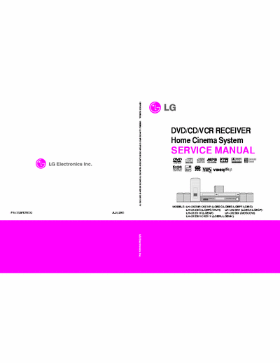 LG LH-C6230, LH-C6231P service manual