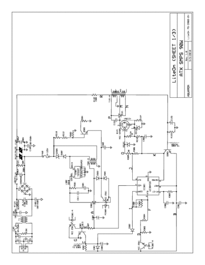 LiteOn PS-5900-2H Under Construction, Part 1 (Primary Circuit)