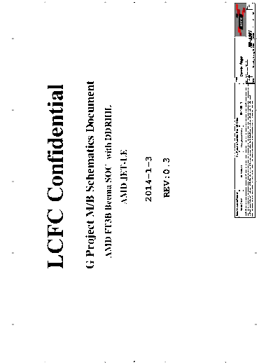 Lenovo G50-45 Mainboard schematic