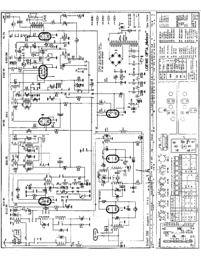 Loewe Opta  schematic