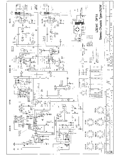 Loewe Opta Stereo Chssis 4743W schemitic