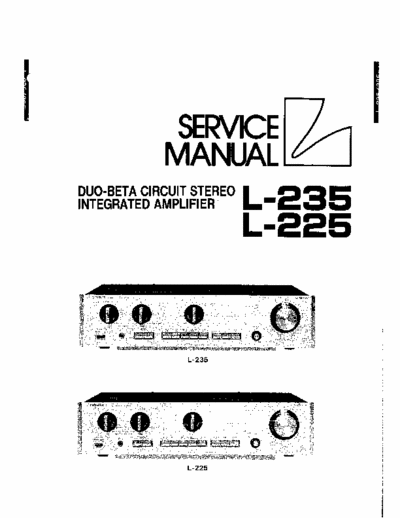 Luxman L225, L235 integrated amplifier