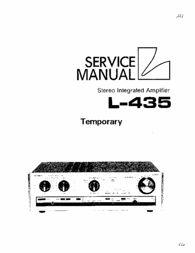 Luxman L435 integrated amplifier