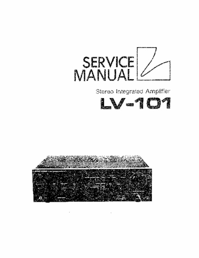 Luxman LV101 integrated amplifier