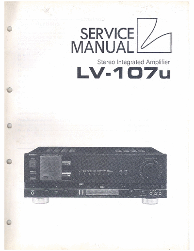 Luxman LV107U integrated amplifier