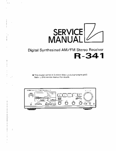 Luxman R341 receiver
