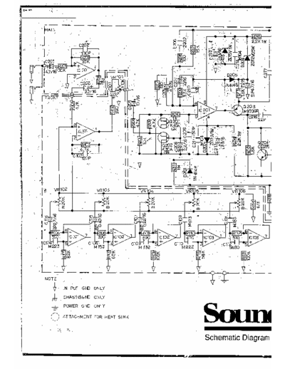 SOUNDTECH MC-100 MC-100 POWER MODULE SCHEMATIC PDF FORMAT