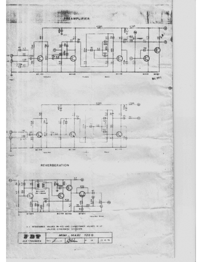  MINI MAXI 120G This is a vintage Schematic I found