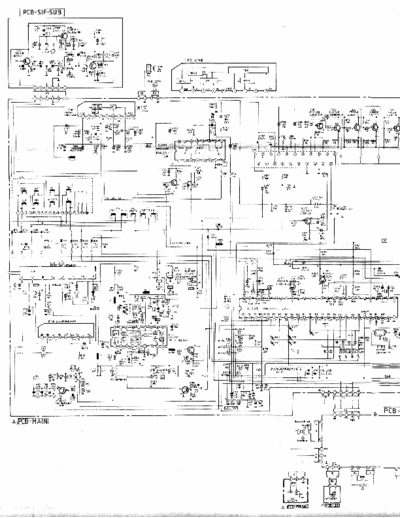 MITSUBISHI CT-2125EET Schematic Diagram