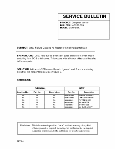 samsung all service bulletin monitor samsung - 3of3 zip