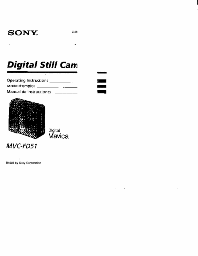 Sony MVC-FD51 133 page user