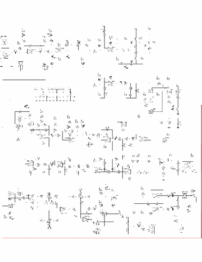 MXR Bass DI Bass preamp & DI schematic