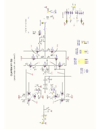 Guarda MY-500USB power amp schematic