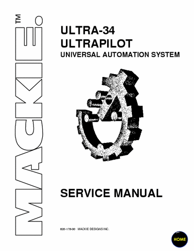 Mackie Ultra34, UltraPilot mixer
