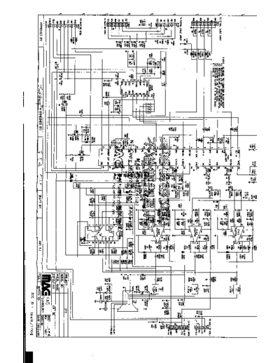 MAG MAG 786FD Monitor Schematic