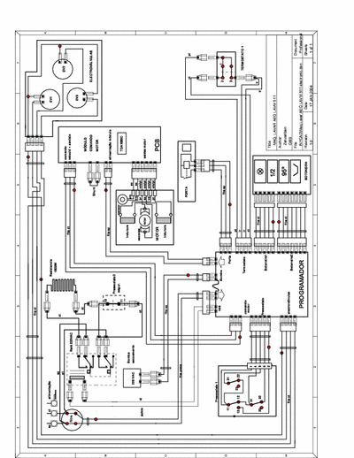 AEG LAVAMAT 511 Schema wash machine