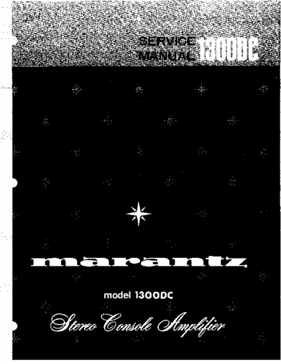 Marantz 1300DC integrated amplifier