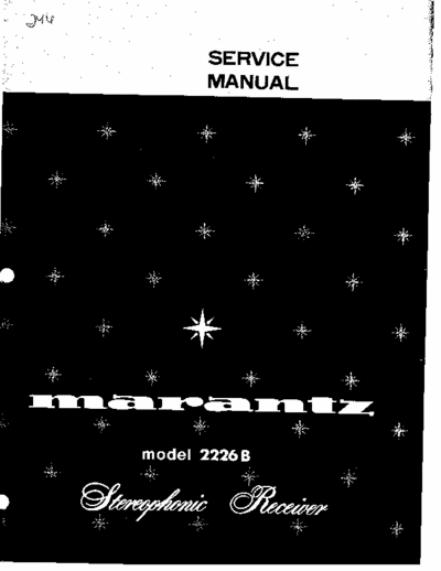 Marantz 2226B receiver