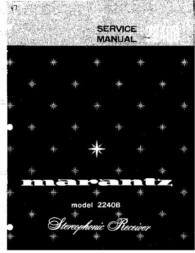 Marantz 2240B receiver