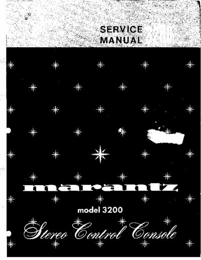 Marantz 3200 preamp