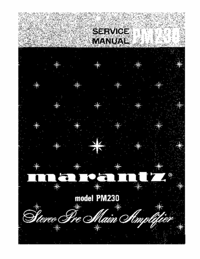 Marantz PM230 integrated amplifier