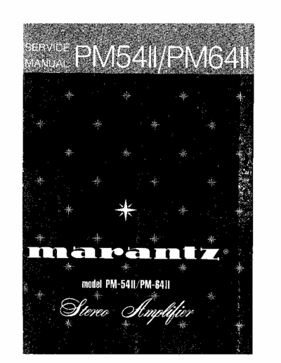 Marantz PM54Mk2, PM64Mk2 integrated amplifier